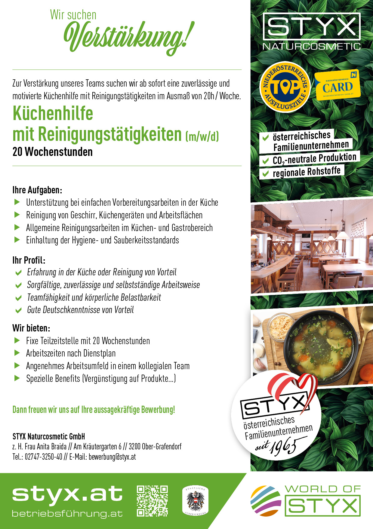 Offene Stelle, Ober-Grafendorf